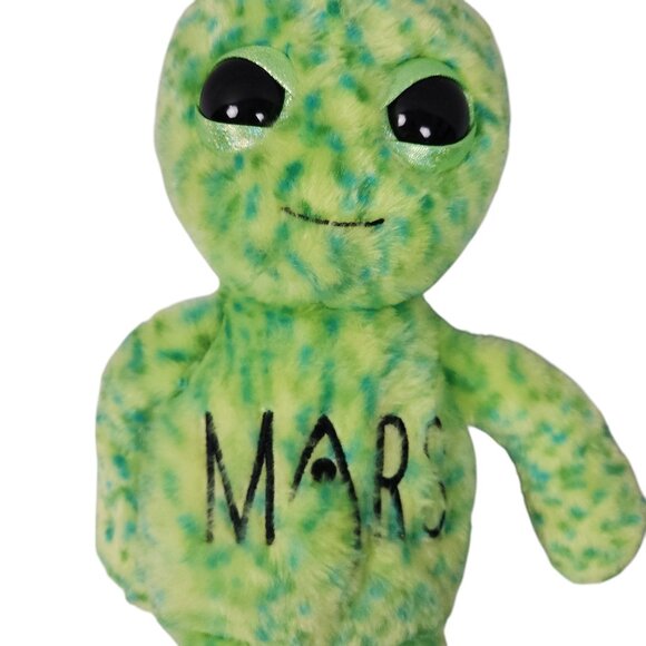 The Petting Zoo Alien With Embroidered Details & Sparkly Eyes 14" Plush Toy - Picture 7 of 11